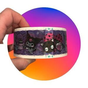 Sanrio Decorative‎ Packing Tape - Kuromi